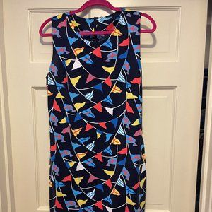 J. McLaughlin Nautical summer dress, size L